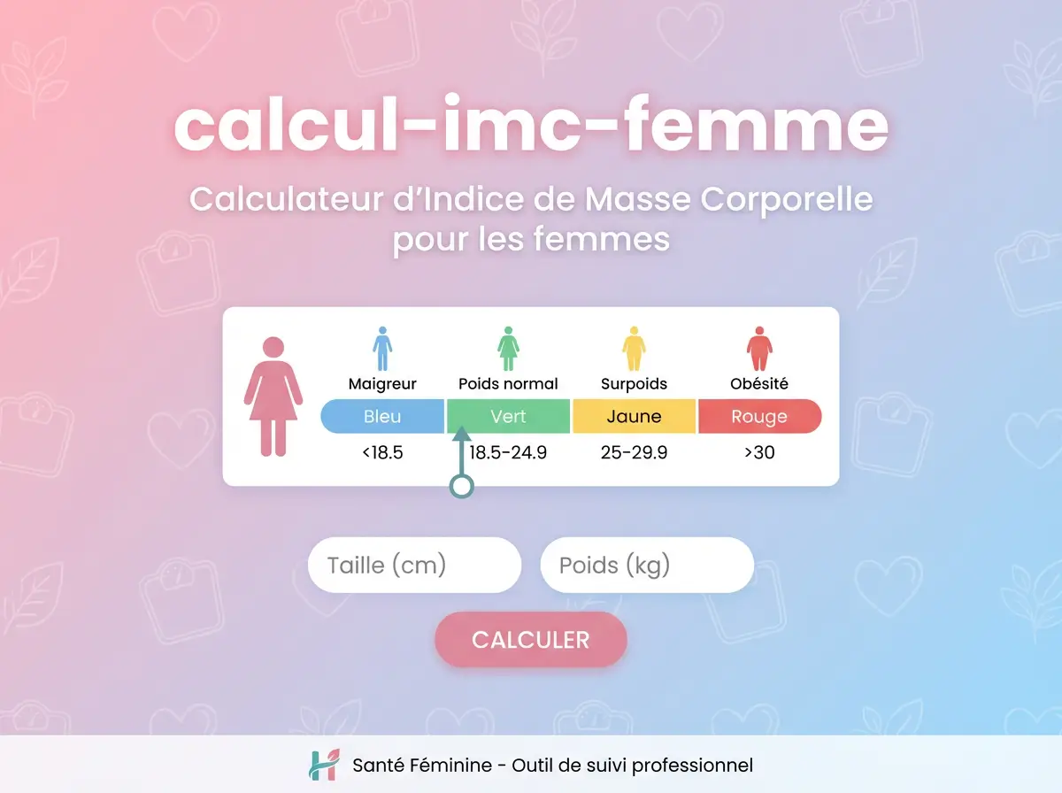 Calculateur d'IMC Femme
