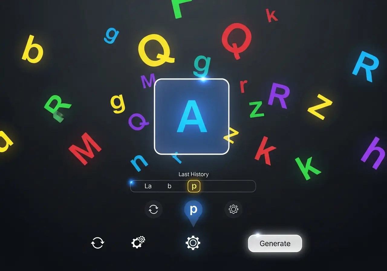 Générateur de Lettre Aléatoire