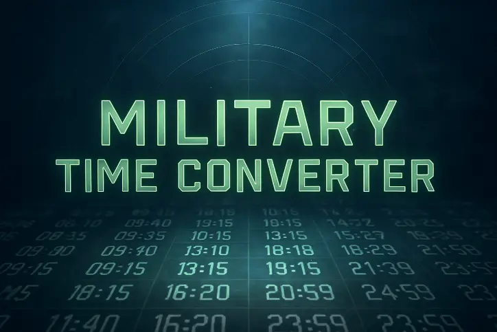 Military Time Converter